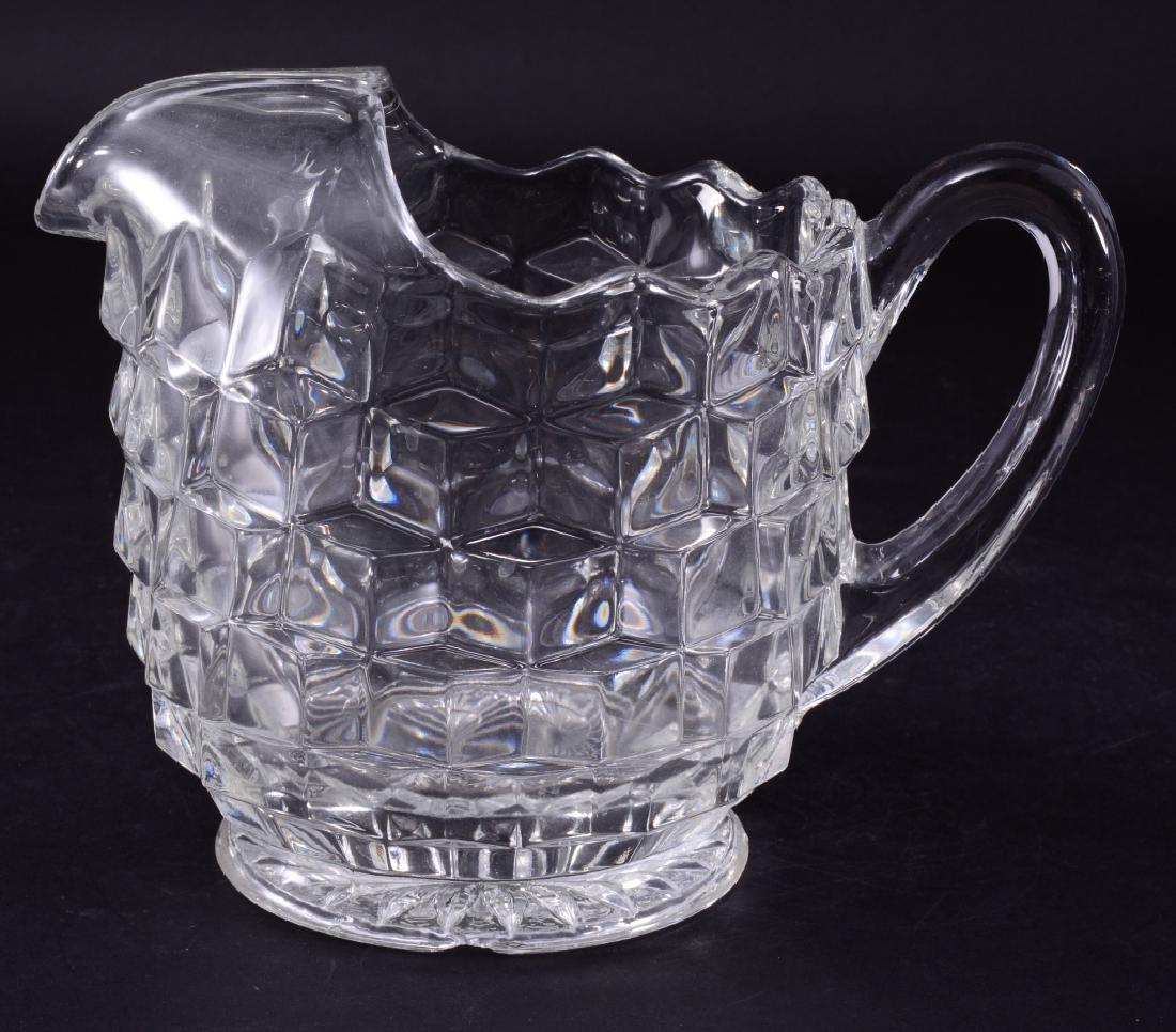 Fostoria American #177 3-Pint Pitcher w/Ice Lip (1 of 5)
