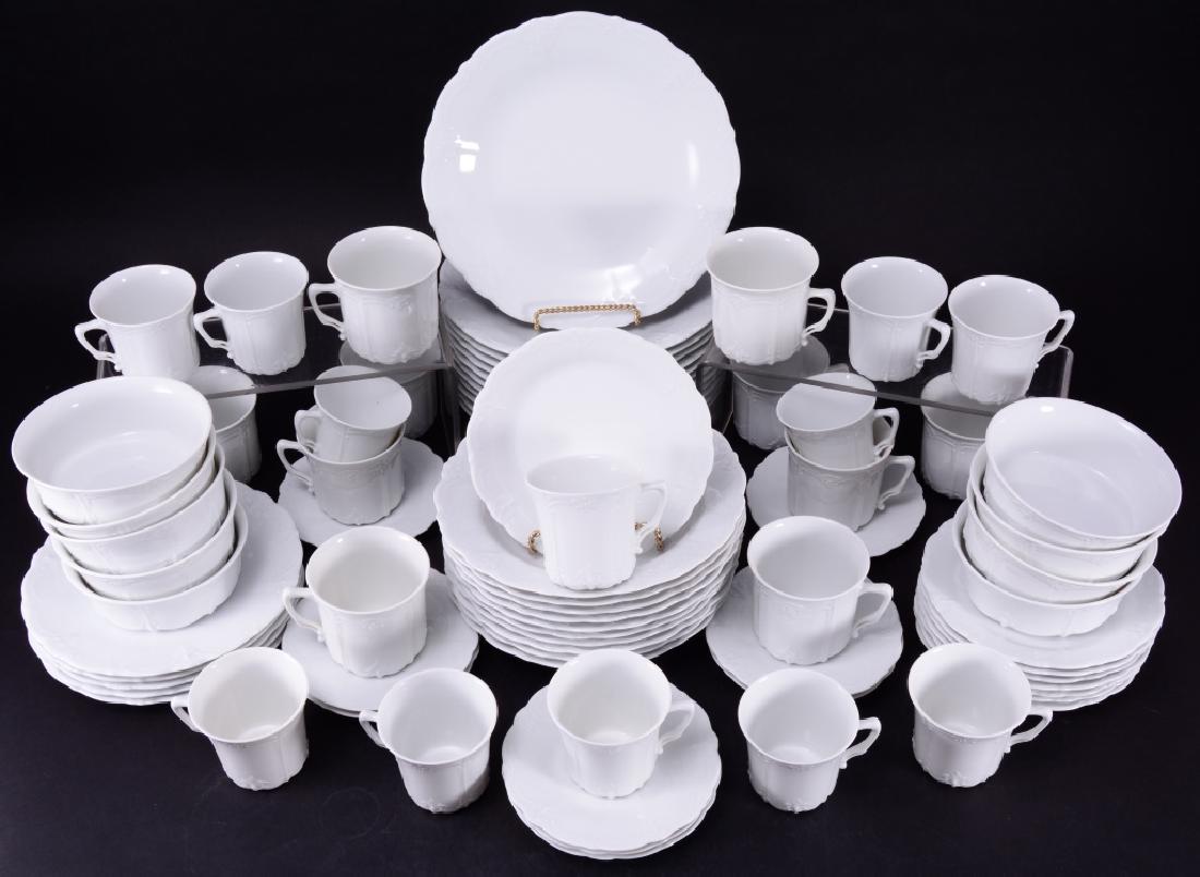 75 Pieces Baronesse White China by Tirschenreuth (1 of 6)