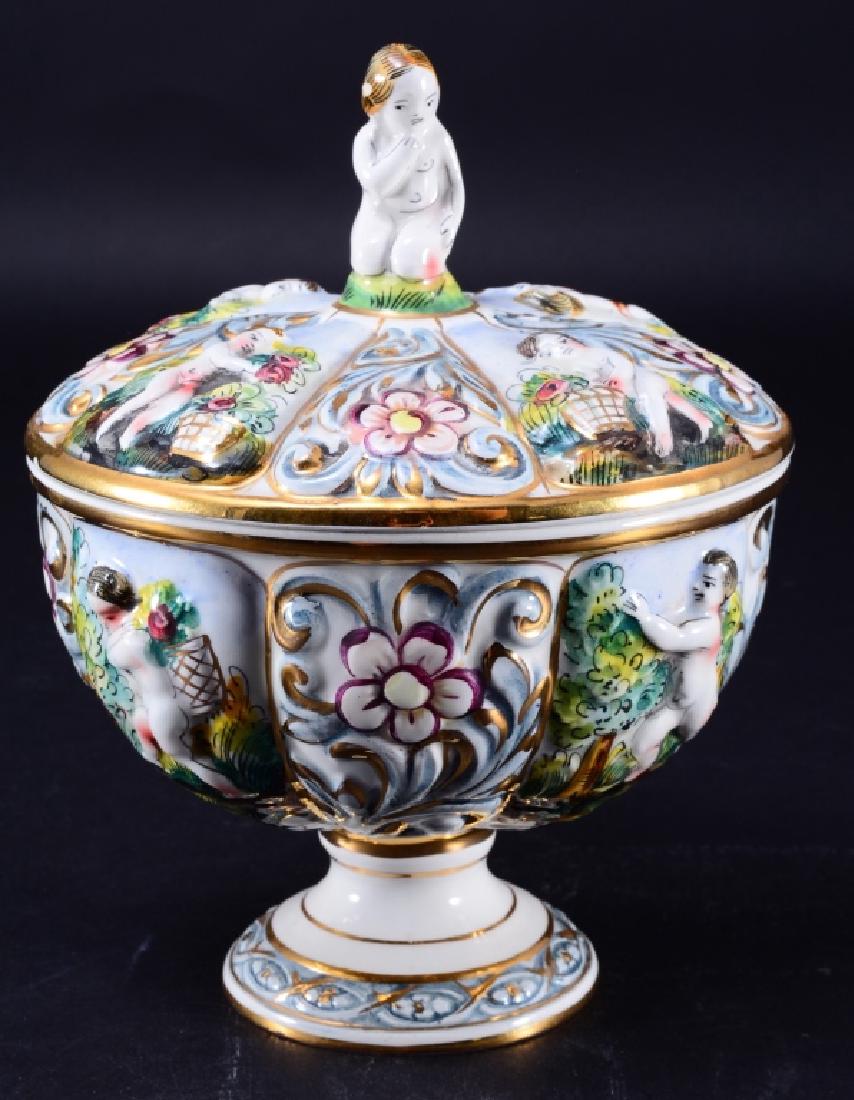 Capodimonte Covered Pedestal Dish (1 of 5)