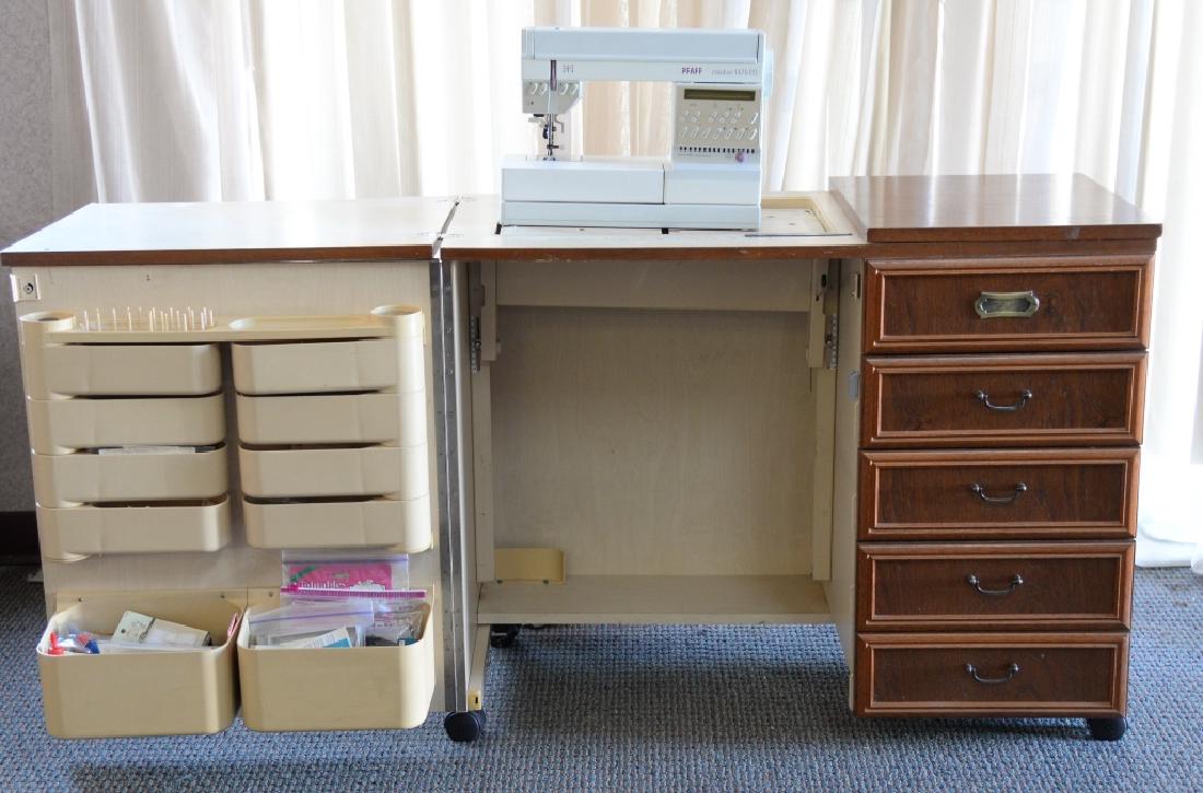 Pfaff Sewing Machine & Oversize Cabinet (1 of 8)