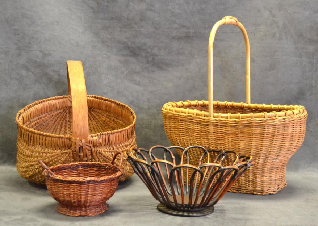 Four Baskets Inc. Vintage Double Bottom (1 of 5)