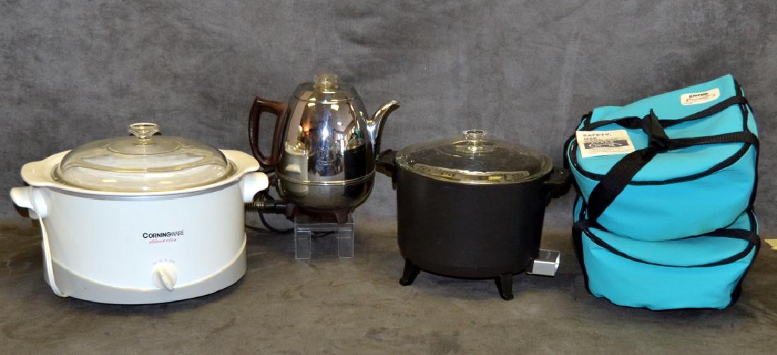 Fryer, Crock Pot, Coffeepot & Pyrex (1 of 7)