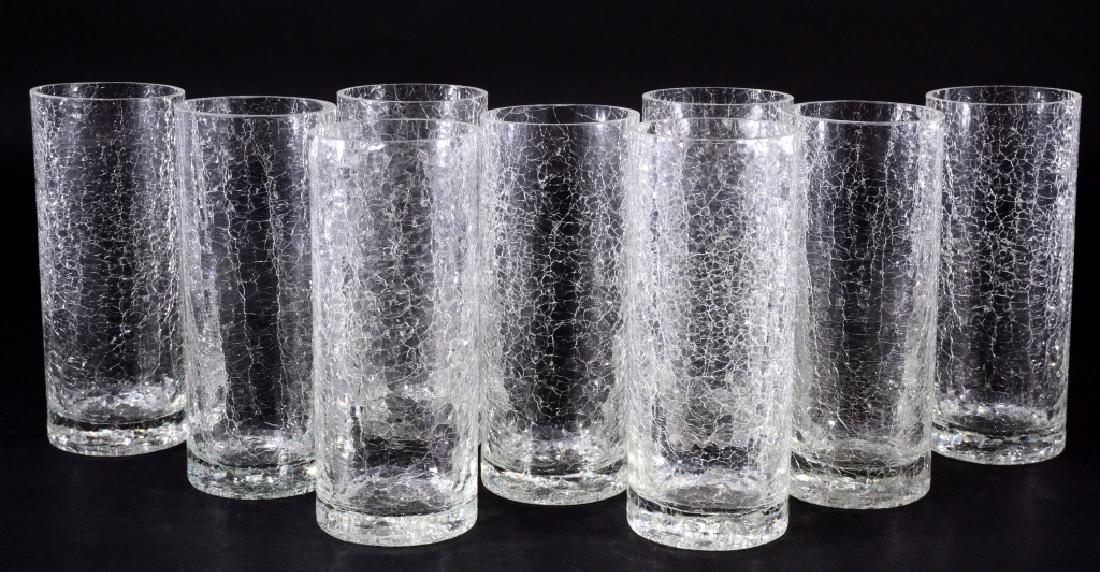 9 Crackle Hiball Glasses (1 of 2)