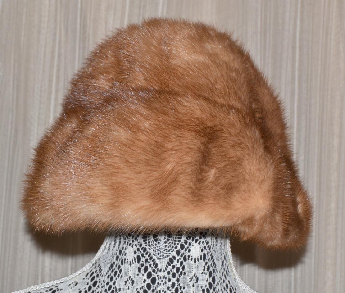 Autumn Haze Mink Hat: Gimbels.