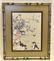 Artwork Cats Playing in Flowers & Butterflies