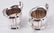 Sterling Silver Cream & Sugar - 3