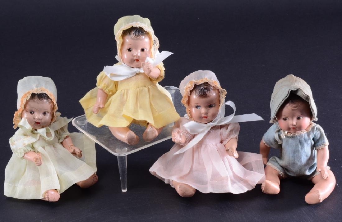 4 Madame Alexander Dionne Quintuplet Dolls (1 of 5)