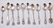 10 Sterling Silver Souvenir Spoons