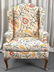 Crewel Wing Back Chair - 2