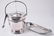Silverplate Ice Bucket w/Tongs & Trays - 2