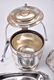 Silverplate Ice Bucket w/Tongs & Trays - 8