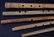 7 Carved & Handpainted Woodwind Instruments - 3