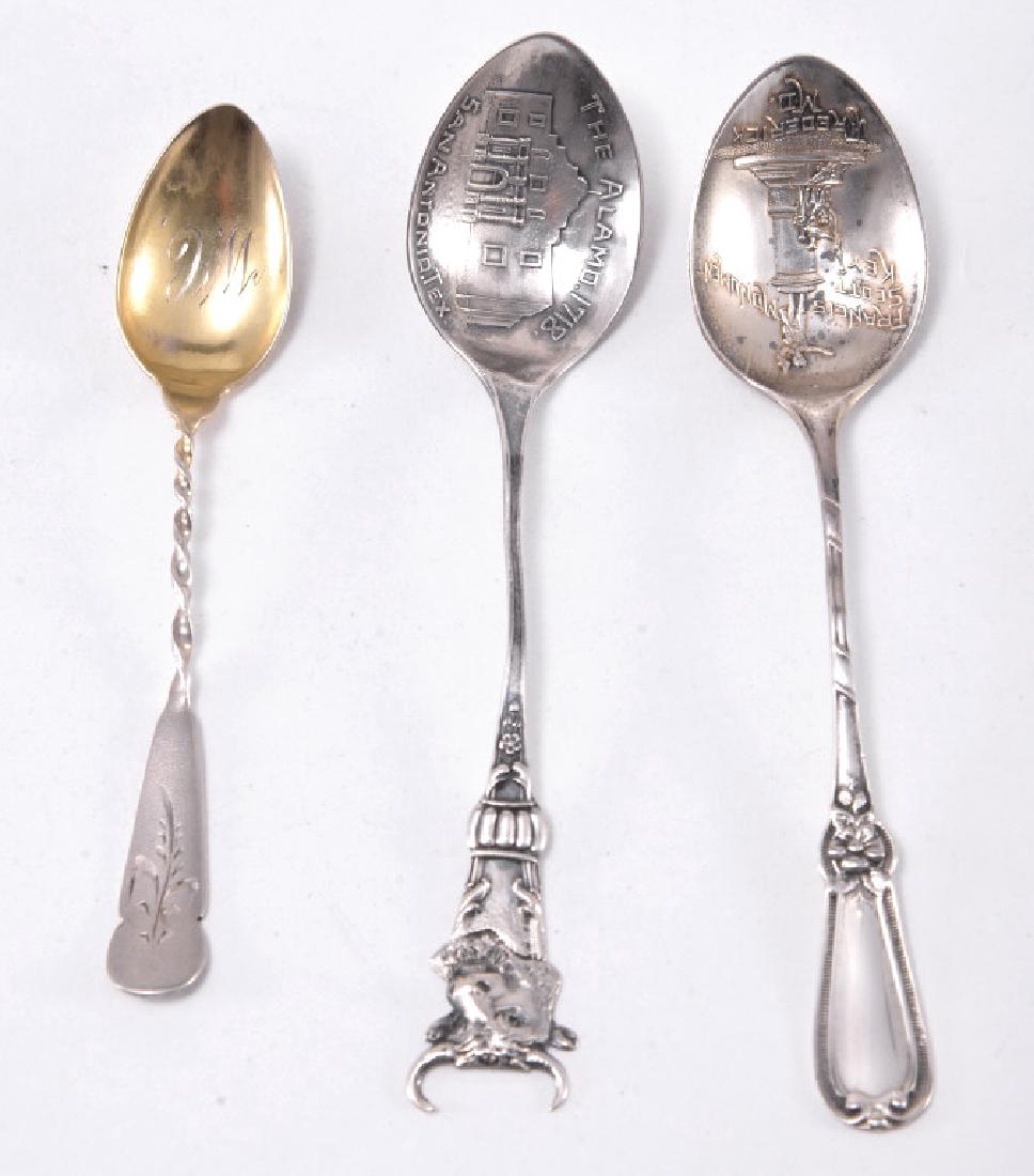 3 Sterling Souvenir Spoons (1 of 2)