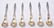 6 Gorham Sterling Spoons