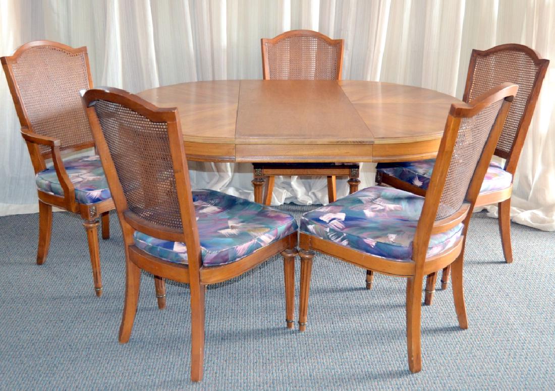 Oval Dining Table & 5 Chairs (1 of 10)