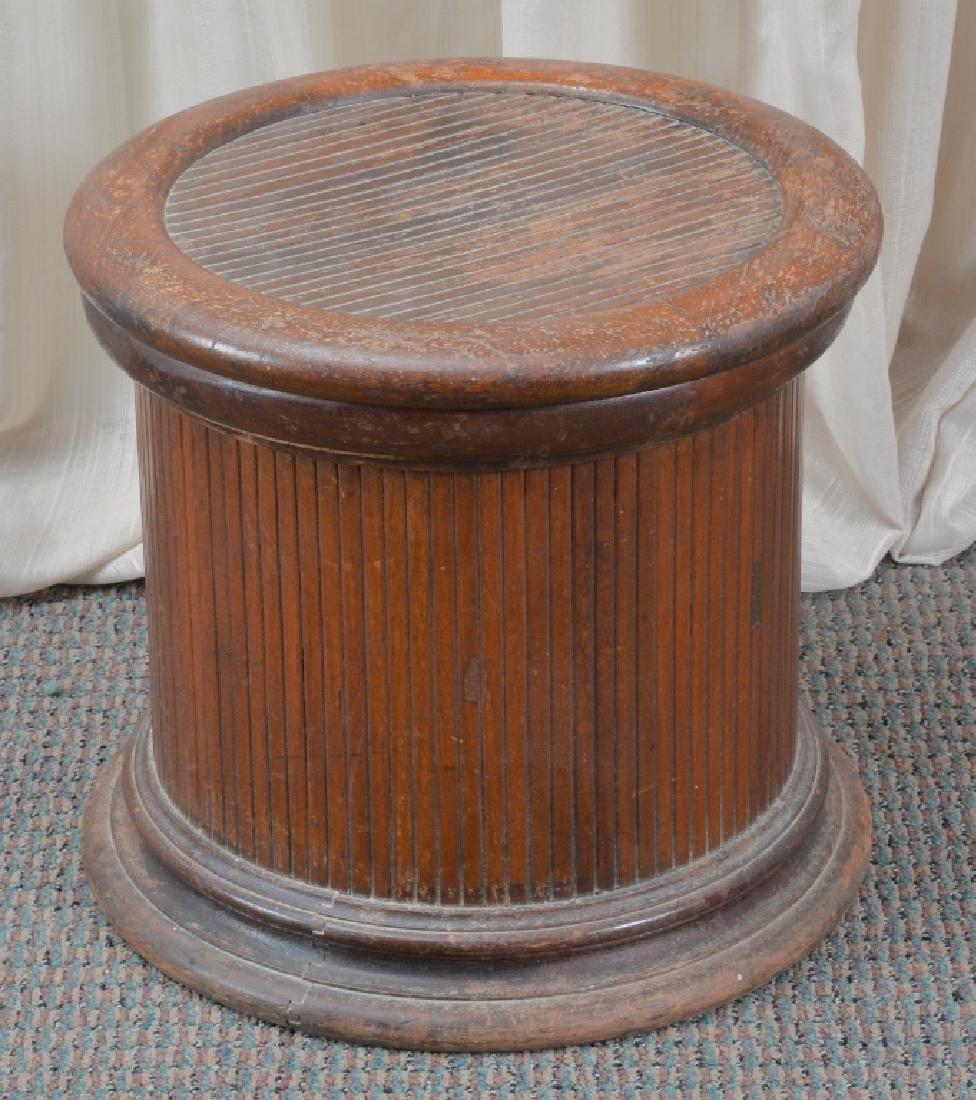 Antique Round Commode Chamber Pot (1 of 3)