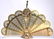 Brass Peacock Fan Fireplace Screen