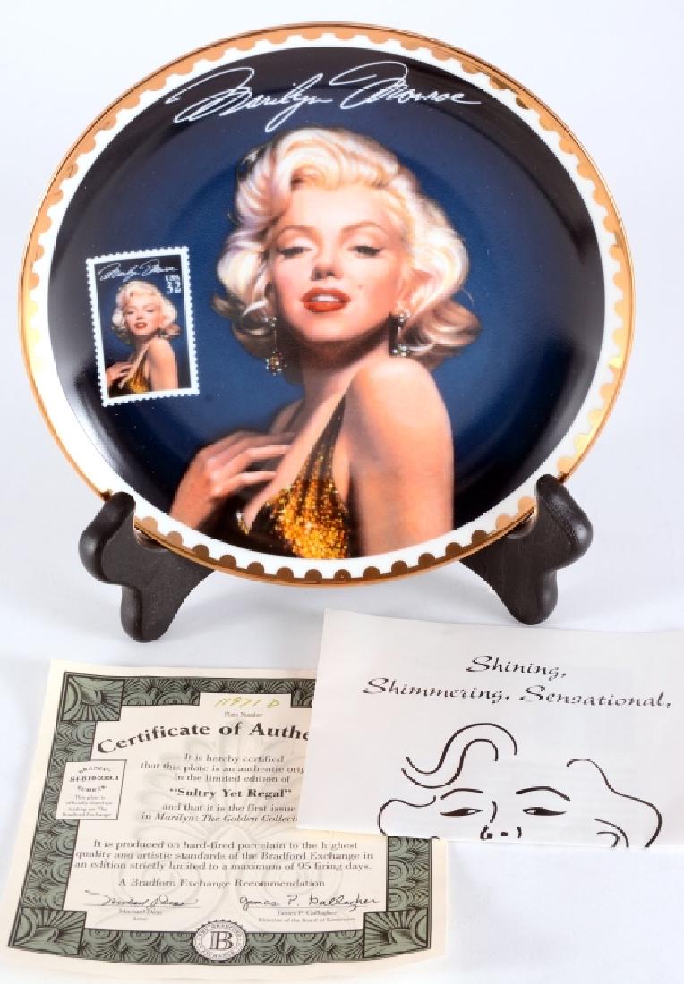 Bradford Exchange Marilyn Monroe Collector Plate (1 of 2)
