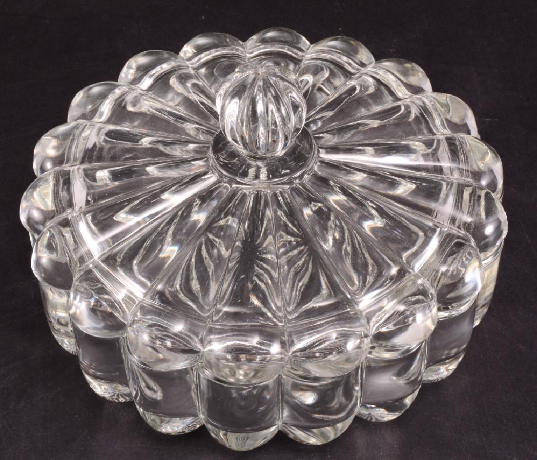 Heisey Crystolite Round Covered Candy Dish (1 of 3)