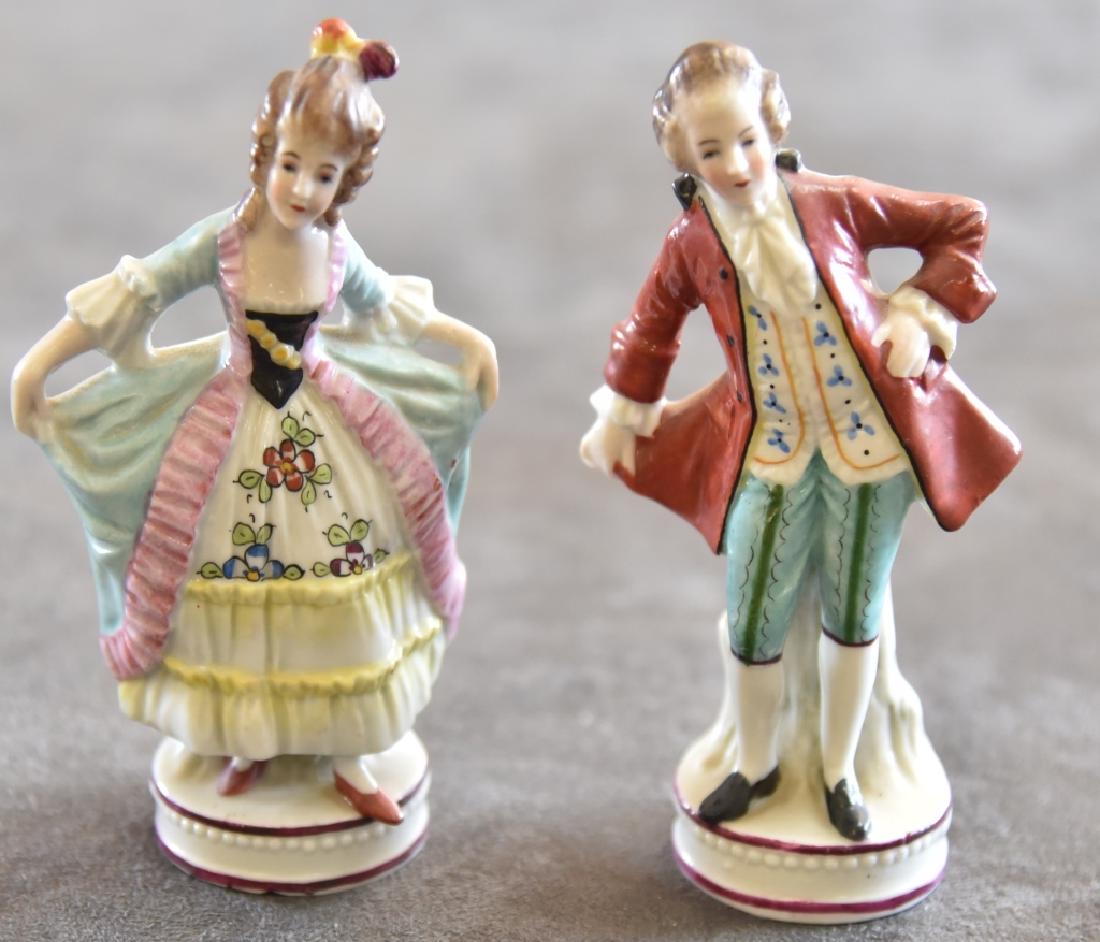 Ceramic Victorian Couple Figurines (1 of 3)
