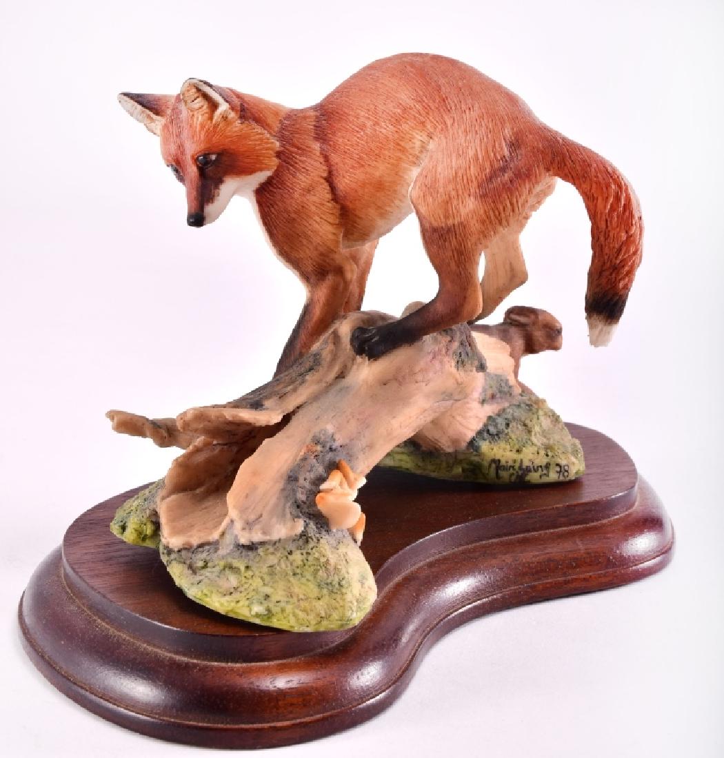 Border Fine Arts Fox & Rabbit Figurine (1 of 4)