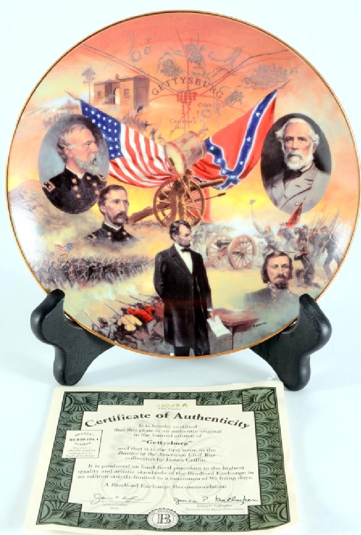 "Gettysburg" Collector Plate (1 of 3)