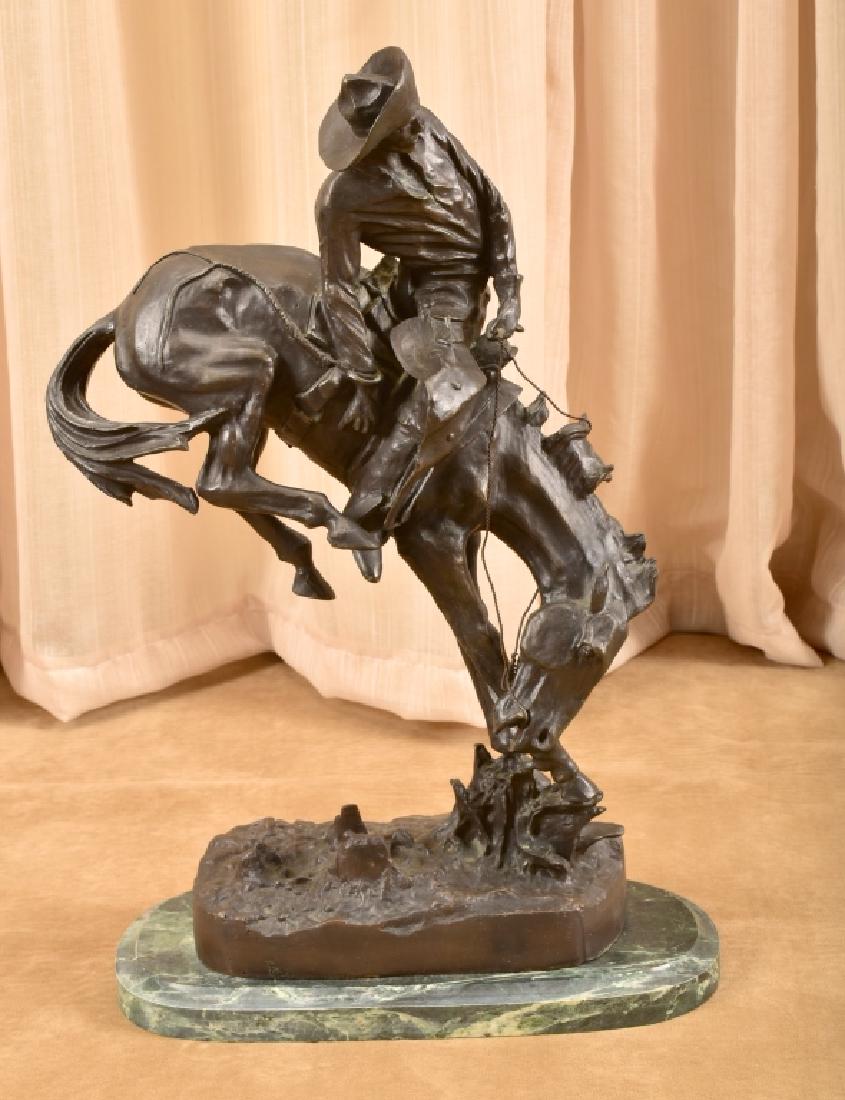 Remington "The Outlaw" Bronze Sculpture