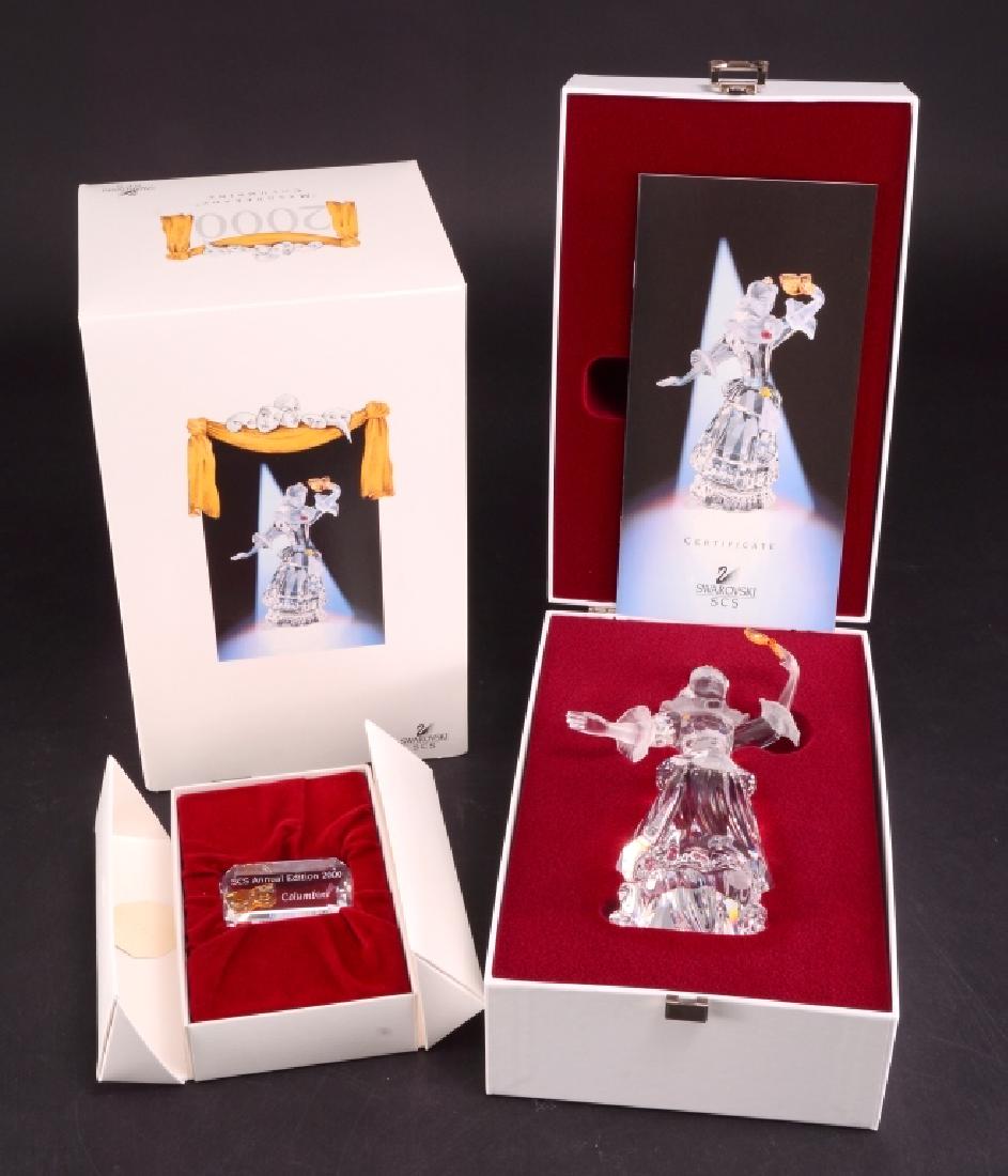 Swarovski 2000 Masquerade Columbine Figurine (1 of 3)