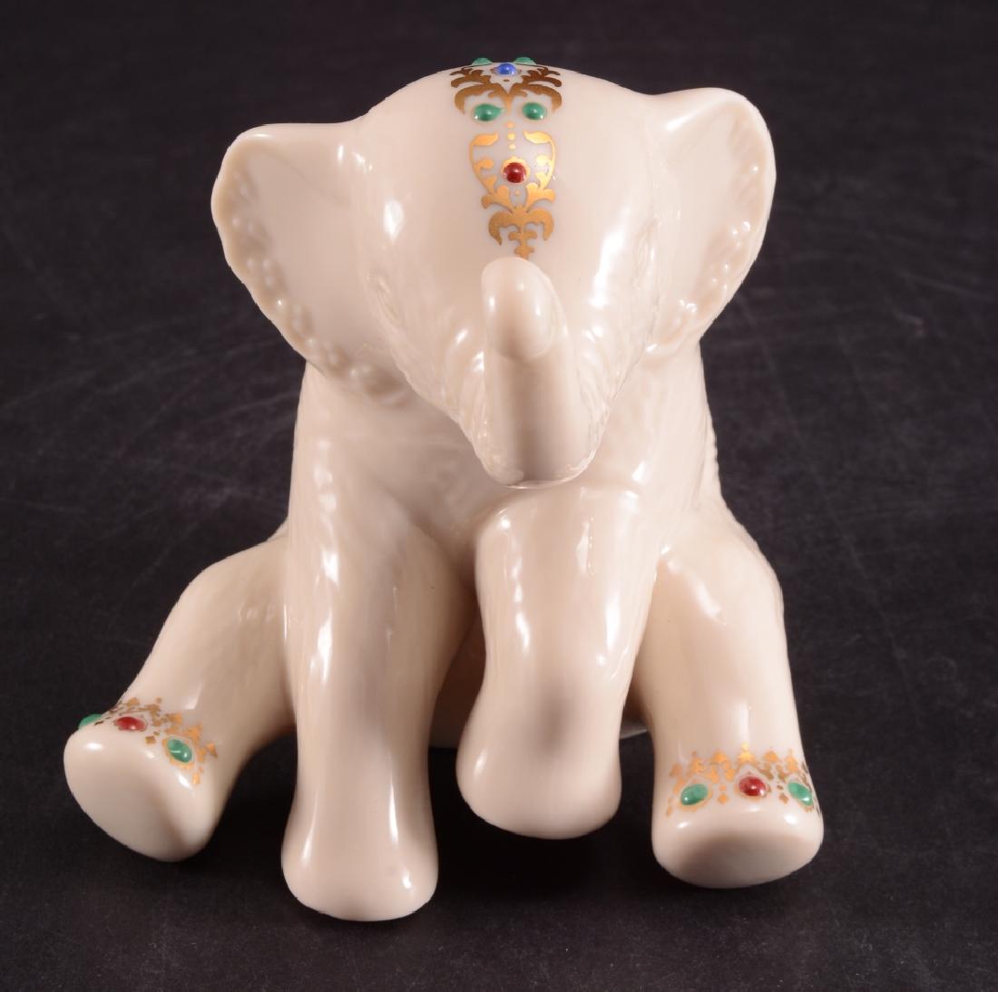 Lenox China Sitting Elephant Calf Figurine (1 of 5)