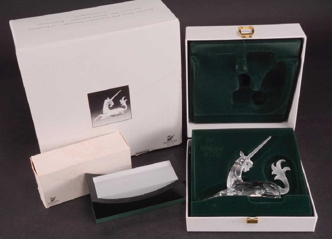 Swarovski Crystal Unicorn & Stand (1 of 5)