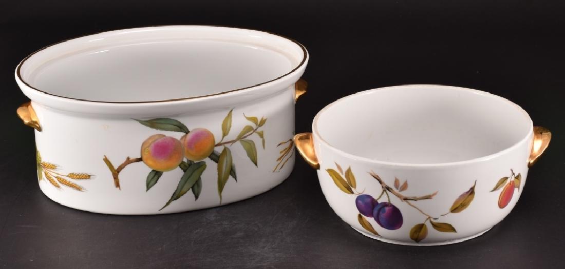 Royal Worcester "Evesham" Serving Pieces (1 of 3)