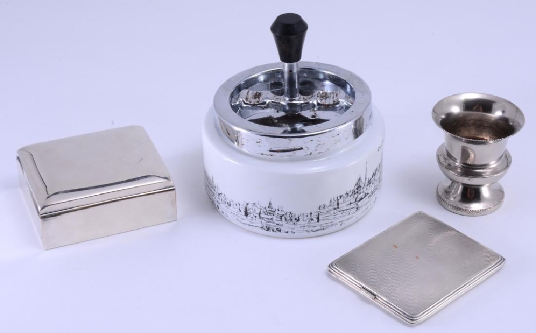 Silver Plate Smoking Collectibles (1 of 4)