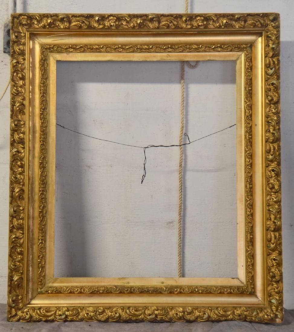 Vintage 41" x 26" Gold Ornate Picture Frame (1 of 3)