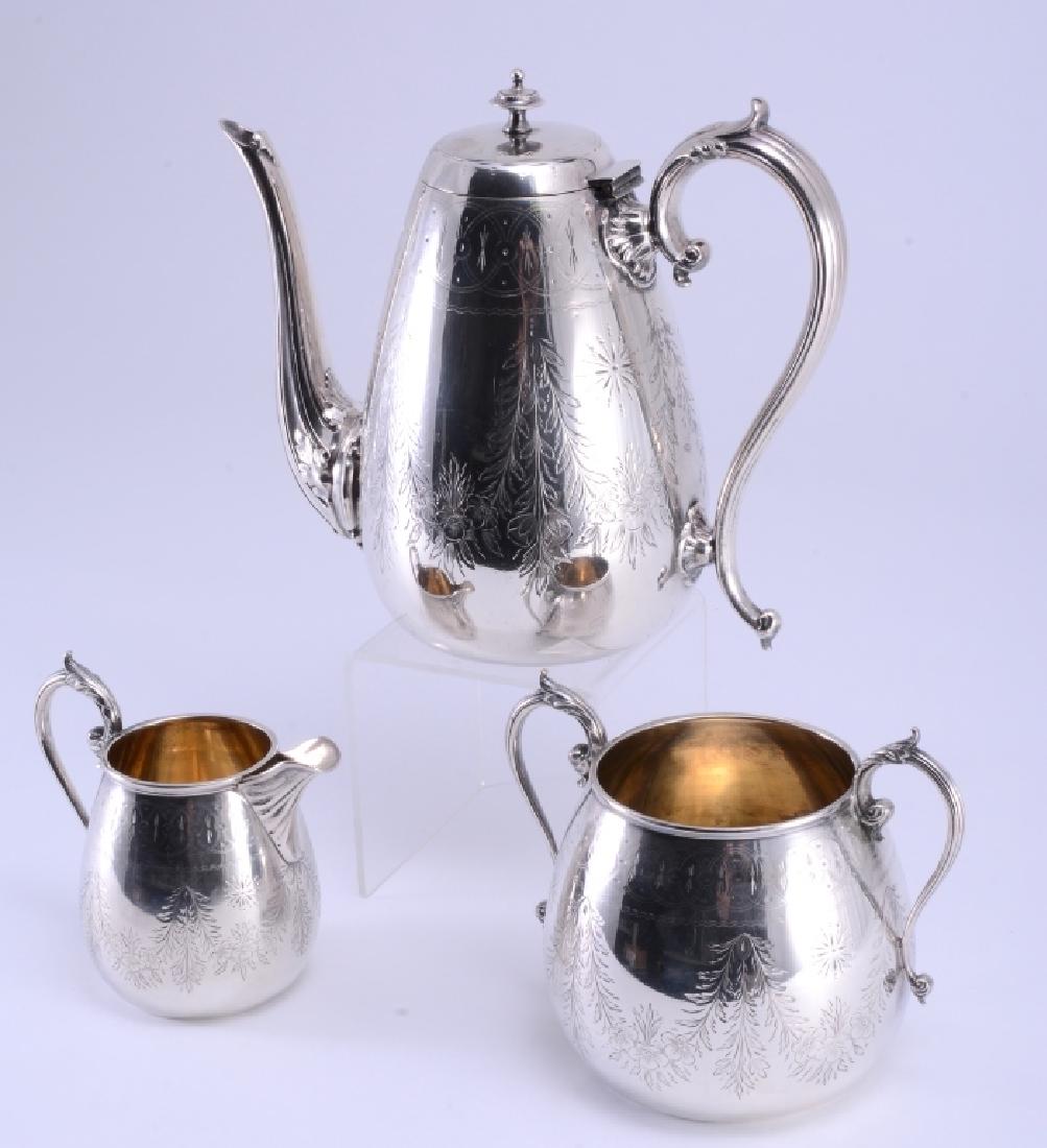 3 Silber & Fleming Silver Plated Pcs. w/Engraving (1 of 5)