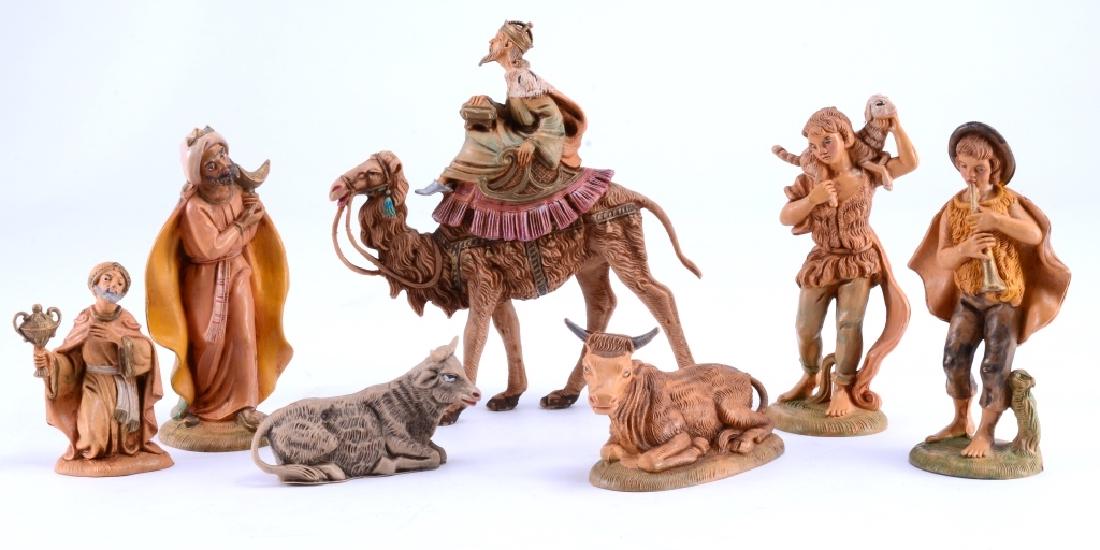 7 Italian Nativity Figures (1 of 2)