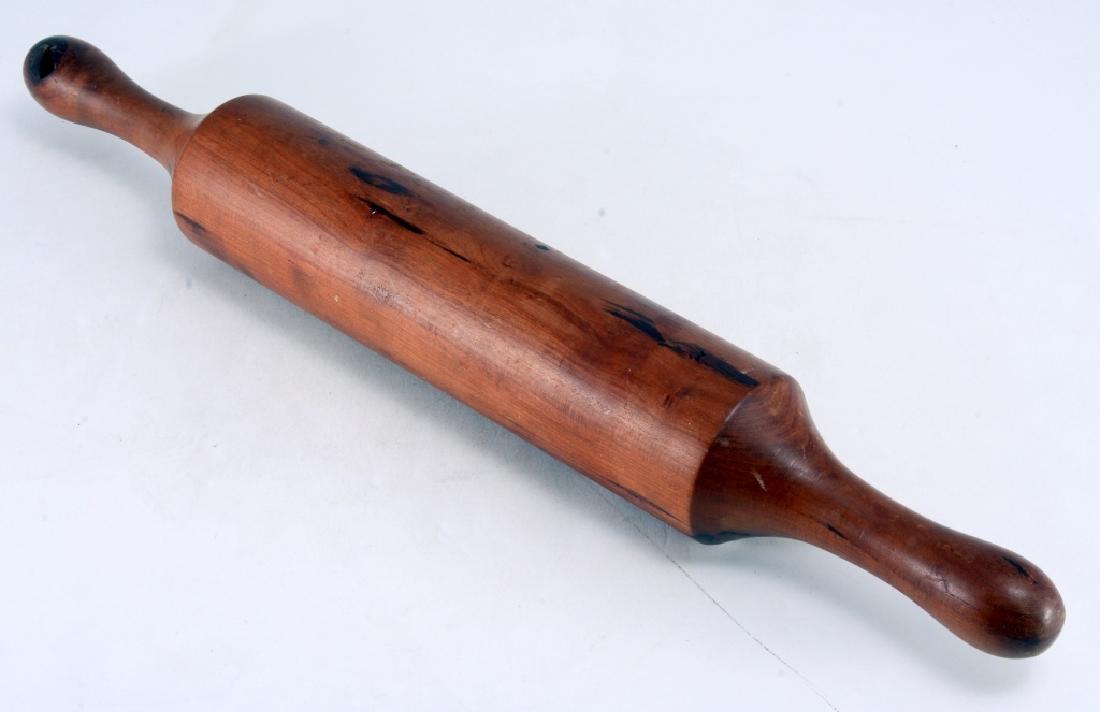 Vintage Hand Turned Wood Rolling Pin (1 of 4)