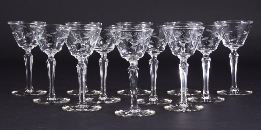 12 Libbey "Windswept" Stemware Glasses (1 of 2)