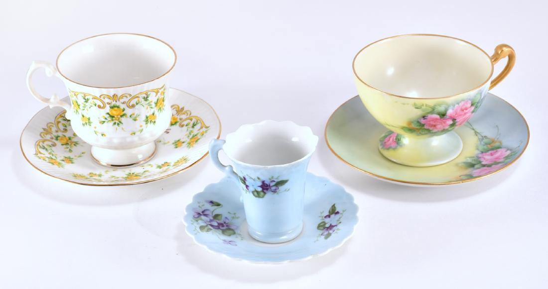 3 Vintage Cups & Saucers (1 of 5)