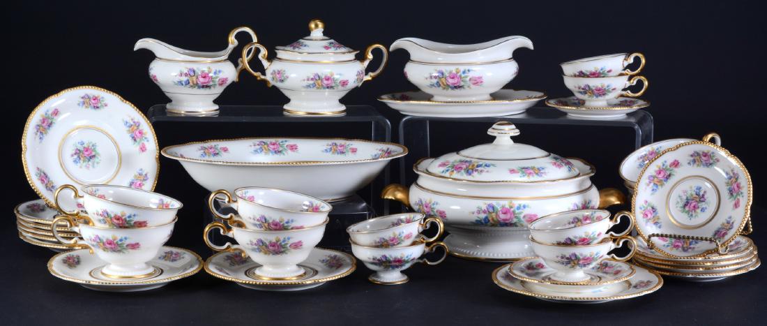 35 Serving Pcs. Castleton China "Castleton Rose" (1 of 8)