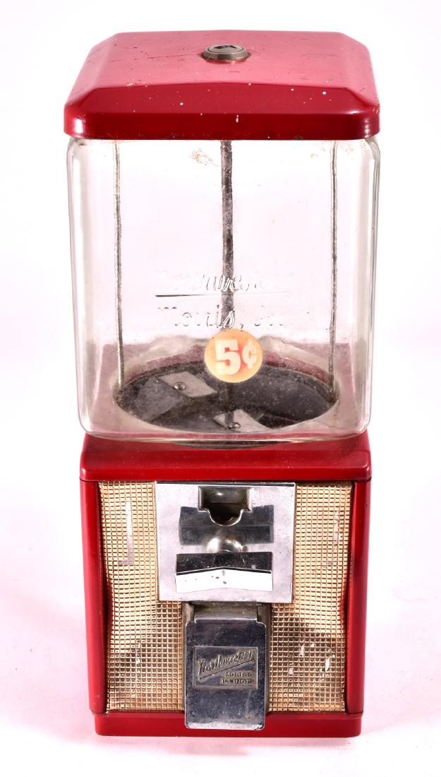 Vintage Northwestern 5 Cent Candy/Nut Dispenser (1 of 3)