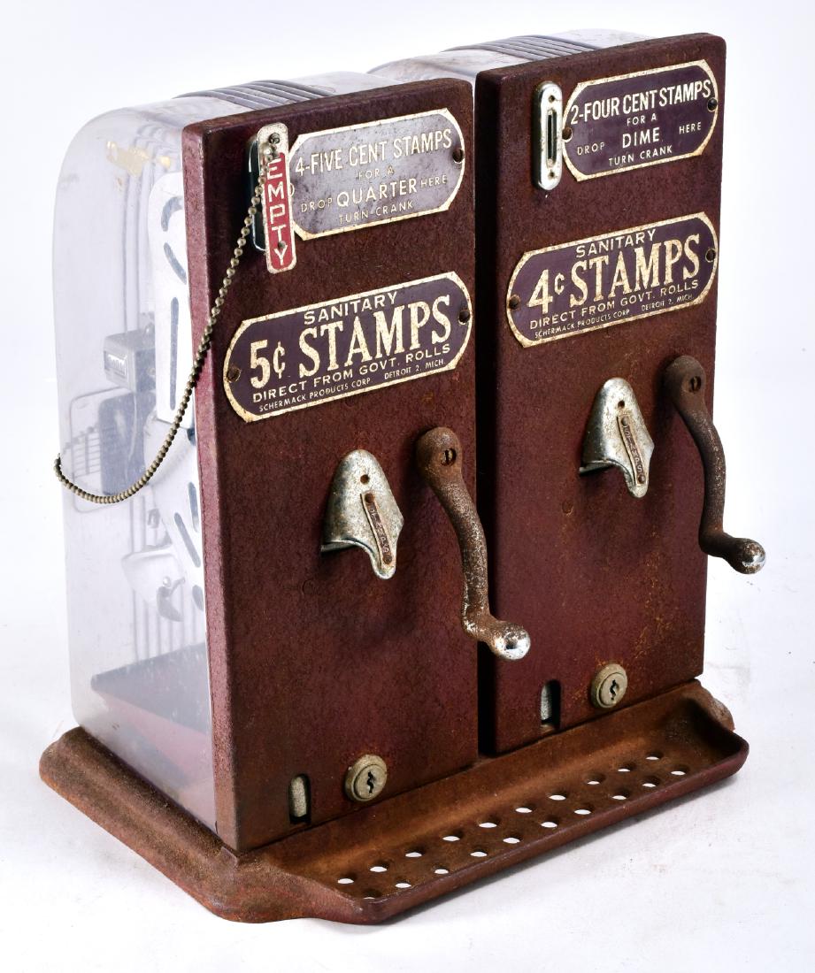 Schermack Dual US Postal Service Stamp Dispensers (1 of 3)