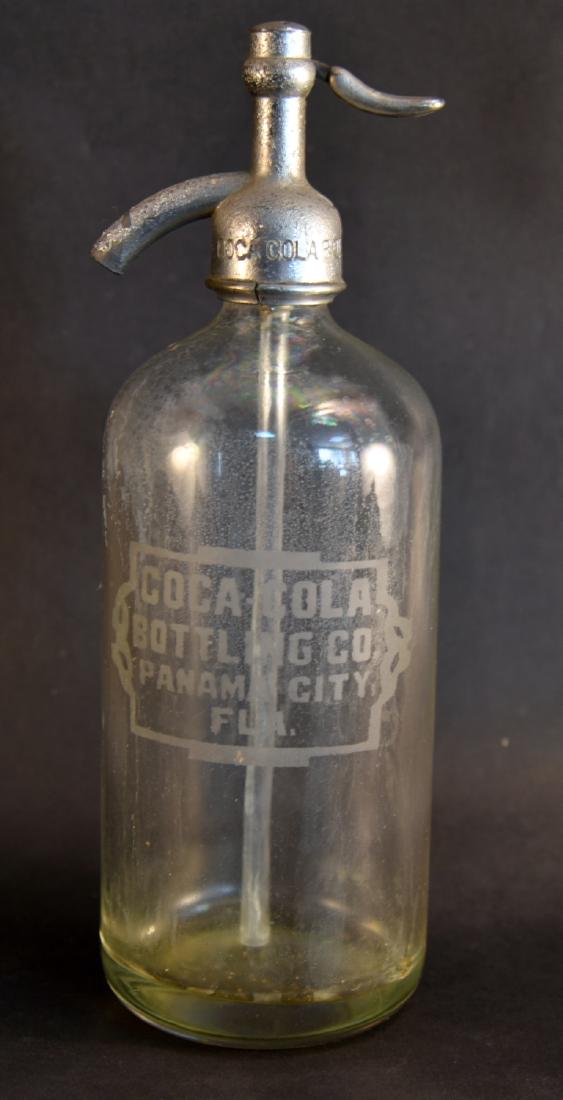 Coca-Cola Bottling Panama City, FL Seltzer Bottle (1 of 4)