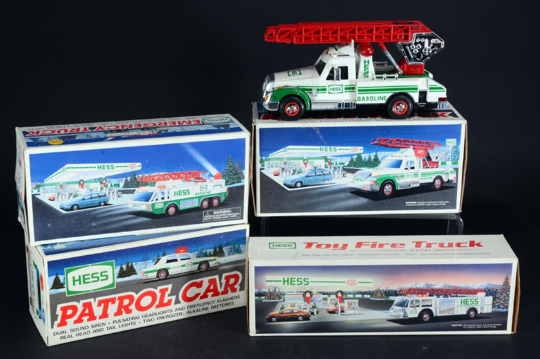 4 Vintage Hess Toy Trucks in Original Boxes (1 of 3)