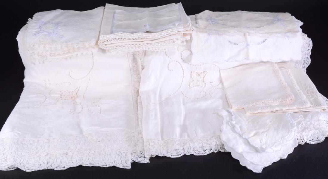Vintage Lace Edge & Embroidered Linens (1 of 3)