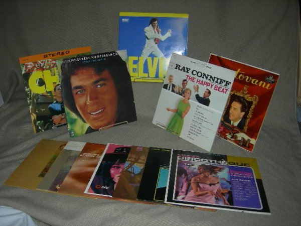 RECORDS: 12 LP Record Albums Inc. Elvis, Herb Alpert, Al Hirt, Engelbert Humperdinck, Busby Lewis, 2 Percy Faith, Chet Akins, Eddy Arnold, Guadalajara Brass, Ray Conniff, Jackie Gleason.