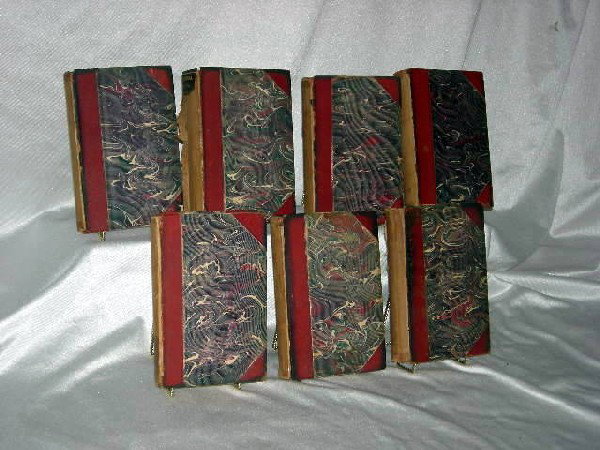 VINTAGE CHARLES DARWIN BOOKS: 7 Volumes Vintage Books By Charles Darwin, 1896, Inc. The Origin Of Species; Geological Observations; The Expression Of The Emotions In Man & Animals; The Different Forms Of Flowers On Plants Of The S