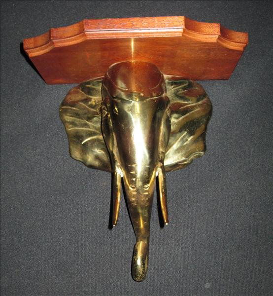 Brass Elephant Wall Shelf Apr 06, 2013 Specialists of the South