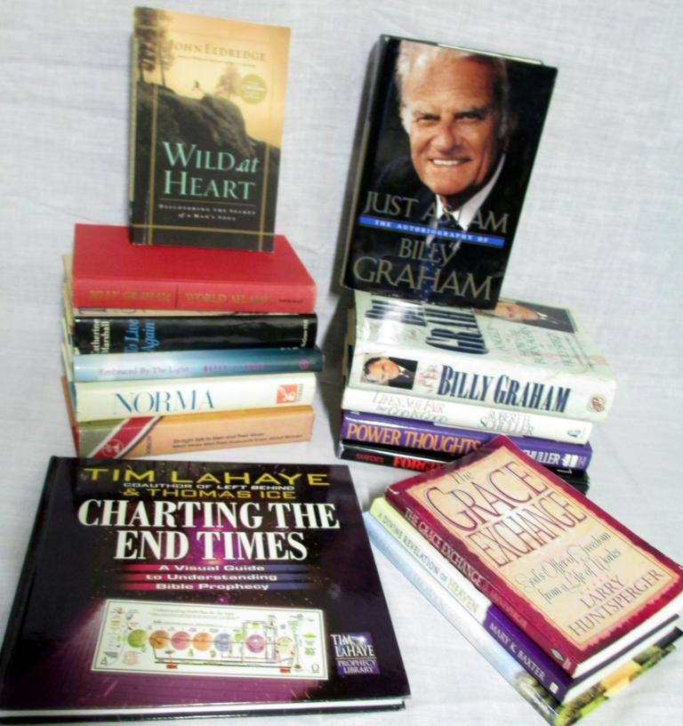 Inspirational Books: Inspirational Books including Billy Graham, Robert Schuller, James Dobson & Tim LaHaye.