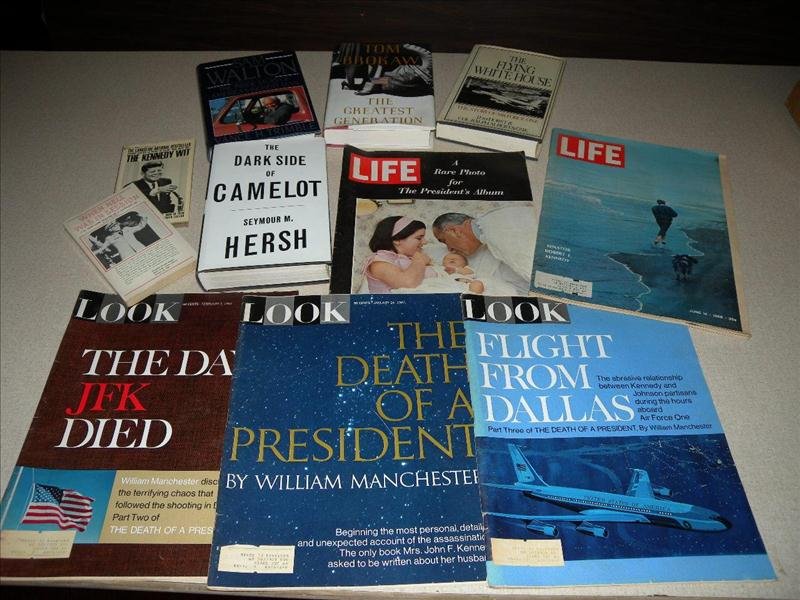 US POLITICAL HISTORY & MORE LOT: US POLITICAL HISTORY & MORE LOT Includes Kennedy Wit, Dark of Camelot, Flying White House, Brokaw's Greatest Nation, Sam Walton America's Richest Man, When Hell Was In Season (POW Jeremiah Denton Biog