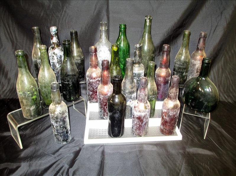 Beer & Wine Bottles: Beer & Wine Bottles, Some as Early as 1920.